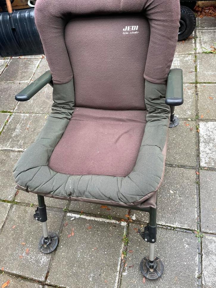 Piet vogel low chair, Watersport en Boten, Hengelsport | Karpervissen, Zo goed als nieuw, Overige typen, Ophalen of Verzenden