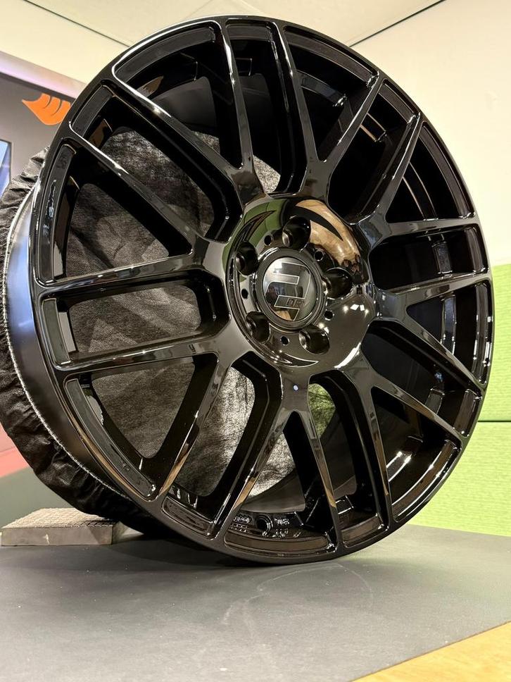Nieuwe Zwarte Volkswagen Transporter velgen 20” 5x120 T5 T6, Auto-onderdelen, Banden en Velgen, Velg(en), Zomerbanden, 20 inch