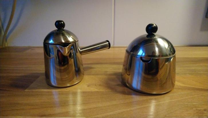 Lavazza melkkannetje en suikerpot, Huis en Inrichting, Keuken | Servies, Nieuw, Overige typen, Overige stijlen, Overige materialen