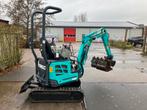 Kobelco SK10 SR minigraver | 2018 | 1135 u | 3 bakken, Zakelijke goederen, Machines en Bouw | Kranen en Graafmachines, Ophalen of Verzenden