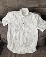 Linnen overhemd jongens off-white 164, H&M, Overhemd of Blouse, Ophalen of Verzenden, Zo goed als nieuw