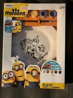 Minions bord en beker om zelf te schilderen * NIEUW *, Ophalen, Nieuw, Overige typen