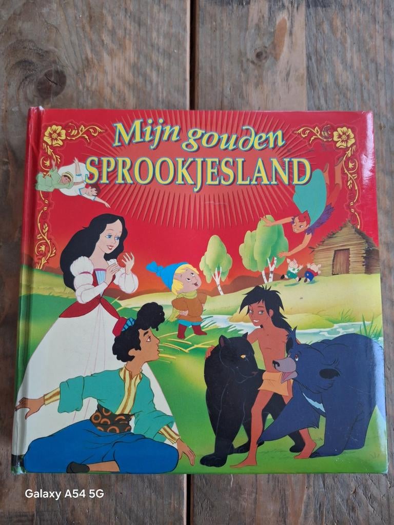 Mijn Gouden Sprookjesland - Kinderboek, Ophalen of Verzenden, Gelezen, Diverse