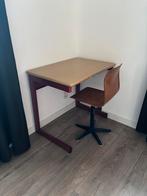 Schooltafel met stoel, Huis en Inrichting, Bureaus, Ophalen, Gebruikt