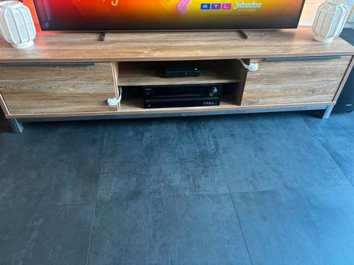 Tv en salon tafel, Huis en Inrichting, Kasten | Televisiemeubels, Gebruikt, Minder dan 100 cm, 100 tot 150 cm, 25 tot 50 cm, Overige houtsoorten