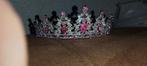 Prachtige rvs tiara met steentjes, Staal, Nieuw, Ophalen of Verzenden, Met strass