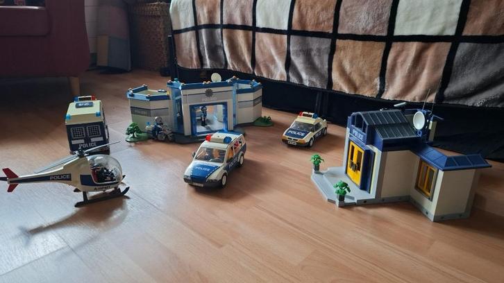 playmobil Politieset, Kinderen en Baby's, Speelgoed | Playmobil, Gebruikt, Complete set, Ophalen