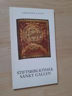 STIFTSBIBLIOTHEK SANKT GALLEN Johannes Duft Duitstalig, Ophalen of Verzenden, Gelezen