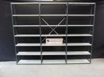 Stalen stellingkast / stelling / legbordstelling 30cm diep, Gebruikt, Bruynzeel, Onbekend, Ophalen of Verzenden
