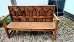 Een bankje gemaakt van een ws. zeer oud kerkpaneel., Antiek en Kunst, Antiek | Meubels | Stoelen en Banken, Ophalen