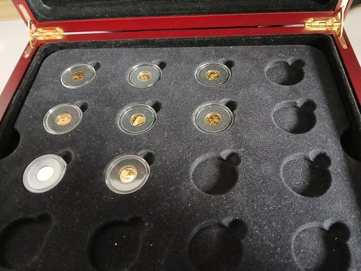 kleinste goud in proof kwaliteit KNM, Postzegels en Munten, Munten | Nederland, Setje, Overige waardes, Koningin Beatrix, Goud
