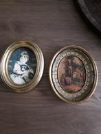 2 schilderijtjes, Antiek en Kunst, Ophalen of Verzenden