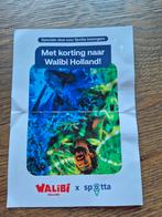 Walibi kortungsticket geldig tm 4-1-2026, Tickets en Kaartjes, Twee personen, Kortingskaart