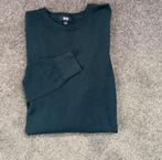 UNIQLO donkergroene wollen v hals trui medium BCBC, Uniqlo, Maat 48/50 (M), Ophalen of Verzenden, Zo goed als nieuw