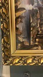 Schilderij watermolen in berglandschap, Ophalen of Verzenden