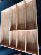 2x Ikea Bestekbak bamboe? / hout50x52cm, Ophalen, Gebruikt, Hout, Los bestek