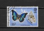 Belize 1974 vlinder, Postzegels en Munten, Verzenden, Gestempeld, Midden-Amerika