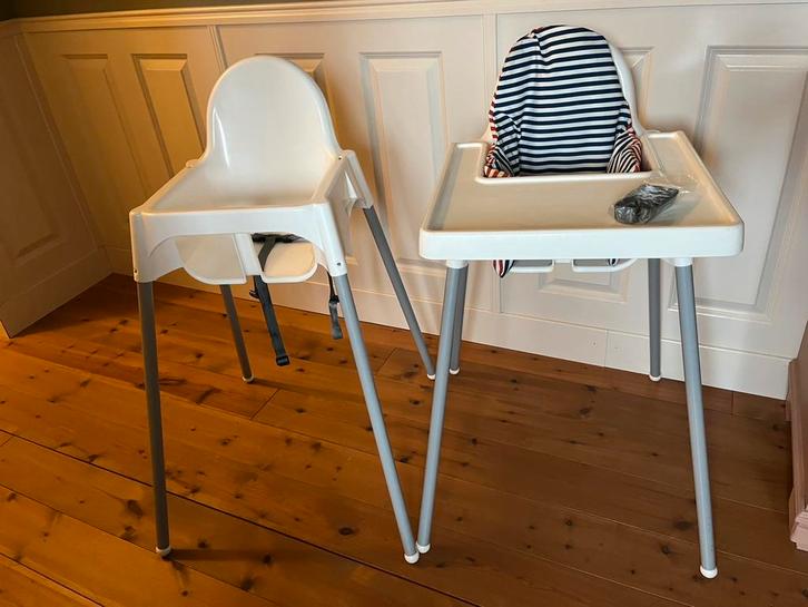 2 Ikea Antilop witte kinderstoelen als NIEUW, Kinderen en Baby's, Kinderstoelen, Zo goed als nieuw, Overige typen, Ophalen