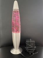 Lavalamp glitter (roze/ paars), Huis en Inrichting, Lampen | Tafellampen, Ophalen of Verzenden, Zo goed als nieuw