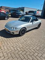Mazda MX-5 1.6 I 2007 Grijs, Auto's, Mazda, 13 km/l, Achterwielaandrijving, 4 cilinders, Cabriolet