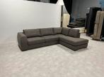 Nieuw GRATIS LEVERING antraciet microleren hoekbank 310x215, Ophalen of Verzenden, Zo goed als nieuw, 150 cm of meer, Vierpersoons of meer