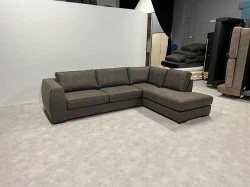 Nieuw GRATIS LEVERING antraciet microleren hoekbank 310x215, Huis en Inrichting, Banken | Bankstellen, Zo goed als nieuw, Vierpersoons of meer
