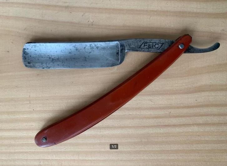 Scheermes Flic Solingen, Antiek en Kunst, Curiosa en Brocante, Ophalen of Verzenden