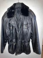 Te koop: Z.G.A.N.  sportief leren damesjack, maat L., Ophalen of Verzenden, Zo goed als nieuw, Maat 42/44 (L), Zwart