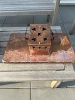 Antieke Koperen Stoof, Pot & Tulbandvorm, Ophalen, Koper