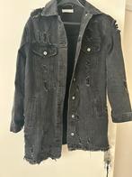 Mooi dames spijkerjas, Ophalen of Verzenden, Zo goed als nieuw, Maat 38/40 (M), Zwart