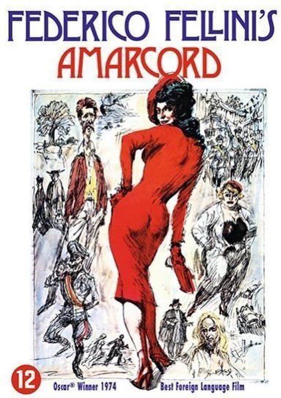 Amarcord - Federico Fellini - 1973, Cd's en Dvd's, Dvd's | Klassiekers, Nieuw in verpakking, Komedie, 1960 tot 1980, Vanaf 12 jaar