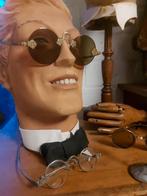 Antieke victoriaanse zonnebril met dikke glazen, Ophalen of Verzenden