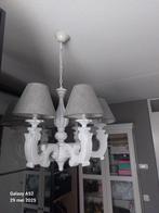 Hanglamp kroonluchter, Huis en Inrichting, Lampen | Kroonluchters, Ophalen, Zo goed als nieuw, Hout