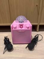 N-Gear Disco Ball BT Speaker met twee microfoons, Ophalen of Verzenden, Zo goed als nieuw, Complete set