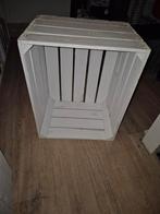 2 houten kisten wit, Huis en Inrichting, Woonaccessoires | Zuilen en Pilaren, Ophalen of Verzenden