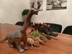 Vijf speel dino’s, Ophalen, Gebruikt, Paard, Beeldje of Figuurtje