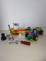 Lego Duplo 6143 Race Team, Kinderen en Baby's, Speelgoed | Duplo en Lego, Ophalen of Verzenden, Gebruikt, Complete set, Duplo