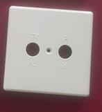 antennedoos afdekplaat stopcontact tv coax cai ptt sat, Verzenden, Nieuw