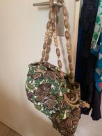 Roxy Vintage Handtas met Houten Kralen, Ophalen of Verzenden, Gebruikt, Overige kleuren, Handtas