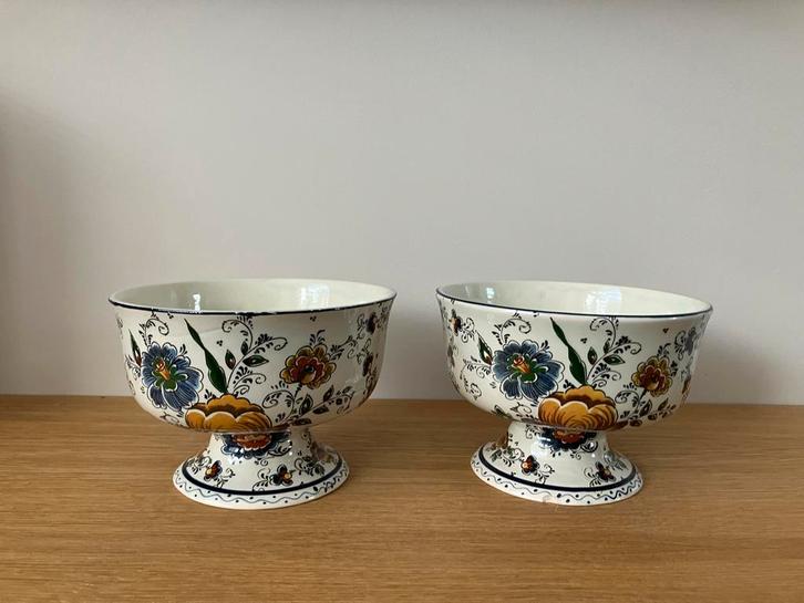 Delfts Handwerk Schalen - Vintage Set, Antiek en Kunst, Antiek | Keramiek en Aardewerk, Ophalen