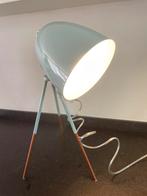 Licht blauwe tafellamp, Ophalen of Verzenden, Zo goed als nieuw, Minder dan 100 cm