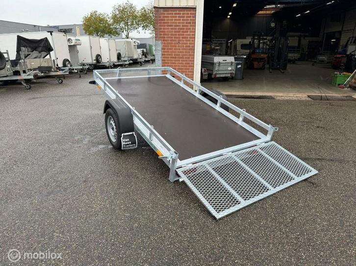 MULTITRANSPORTER KIPBAAR KANTELBAAR OPRIJKLEP 258X150 NIEUW, Auto diversen, Aanhangers en Bagagewagens, Nieuw
