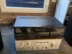 Kenwood dubbele casettedeck type KX-W8030 doet het goed, Audio, Tv en Foto, Cassettedecks, Ophalen of Verzenden, Dubbel, Kenwood