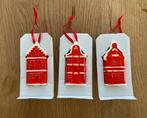 3 Kersthangers hollandse huisjes, Diversen, Kerst, Ophalen of Verzenden, Nieuw
