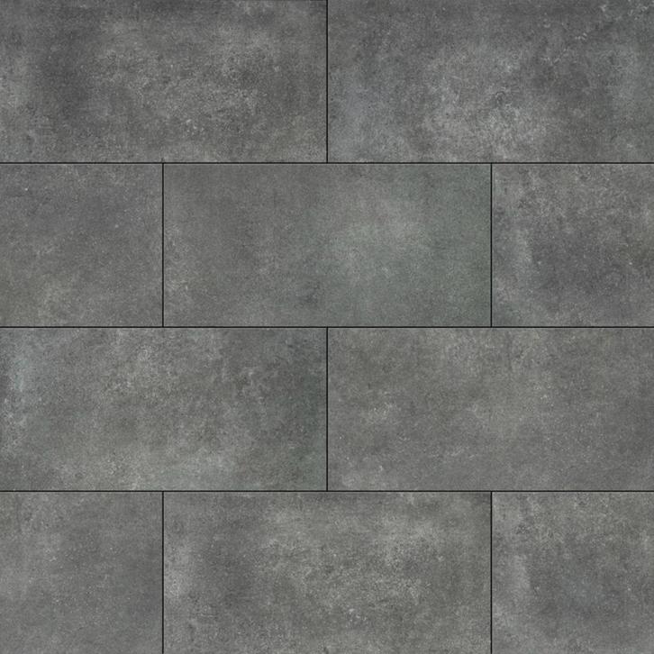 *ACTIE* Keramische tegel1cm+3cm Cementlook Antraciet 30x60x4, Tuin en Terras, Tegels en Klinkers, Nieuw, Terrastegels, Keramiek