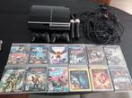 Ps3 met 12 spellen en move., Spelcomputers en Games, Spelcomputers | Sony PlayStation 3, Ophalen of Verzenden, Zo goed als nieuw