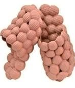 Massage bubble sloffen maat 39. Nieuw. Zool 24.8 cm, Blauw, Instappers, Nieuw, Ophalen of Verzenden