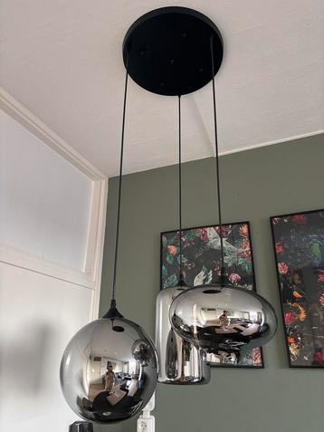 Moderne Zwarte Hanglamp - 3 lichts beschikbaar voor biedingen