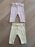 Twee broekjes H&M - mt 56, Kinderen en Baby's, Babykleding | Maat 56, Broekje, Meisje, H&M, Ophalen of Verzenden