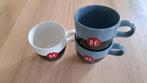 3 DE koffiemokken, Huis en Inrichting, Keuken | Servies, Ophalen of Verzenden, Zo goed als nieuw, Overige stijlen, Kop(pen) en/of Schotel(s)